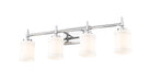 Vanity Z-Lite 622-4V-CH Chrome Cadoc 4 Light Vanity Z-Lite