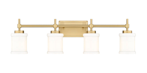Vanity Z-Lite 622-4V-MGLD Modern Gold Cadoc 4 Light Vanity Z-Lite