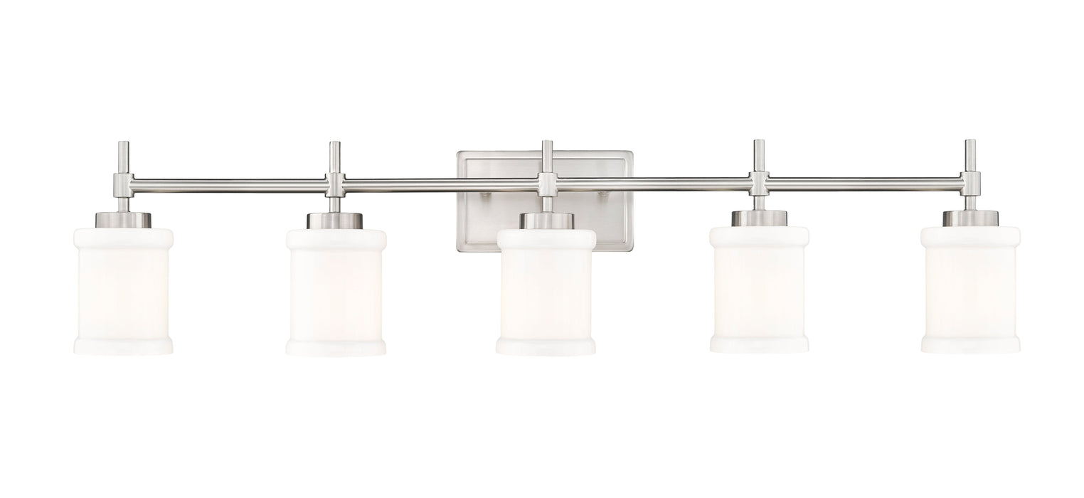 Vanity Z-Lite 622-5V-BN Brushed Nickel Cadoc 5 Light Vanity Z-Lite