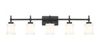 Vanity Z-Lite 622-5V-MB Matte Black Cadoc 5 Light Vanity Z-Lite