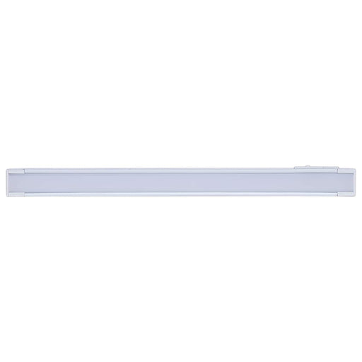 Under Cabinet Nuvo 63-402 4 Watt 10-Inch LED Under Cabinet - 30K/40K/50K CCT Selectable - White Finish 120 Volt Nuvo