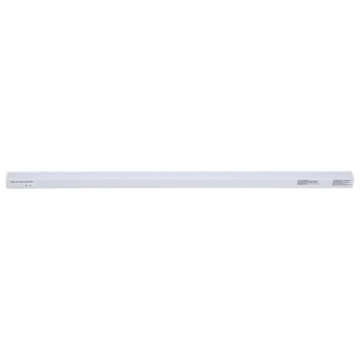 Under Cabinet Nuvo 63-403 8 Watt 21-Inch LED Under Cabinet - 30K/40K/50K CCT Selectable - White Finish - 120 Volt Nuvo