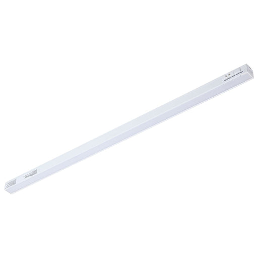 Under Cabinet Nuvo 63-403 8 Watt 21-Inch LED Under Cabinet - 30K/40K/50K CCT Selectable - White Finish - 120 Volt Nuvo
