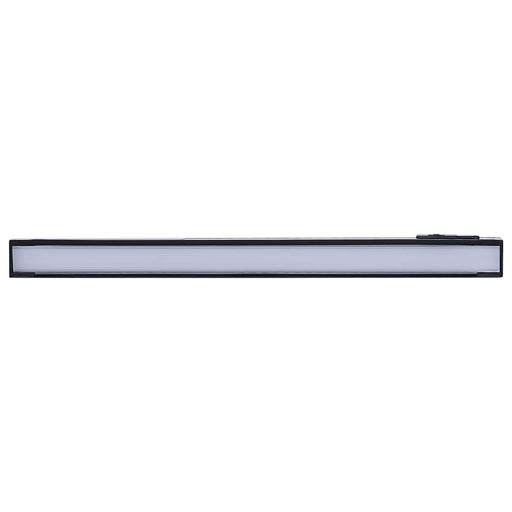 Under Cabinet Nuvo 63-452 4 Watt 10-Inch LED Under Cabinet - 30K/40K/50K CCT Selectable - Black Finish 120 Volt Nuvo