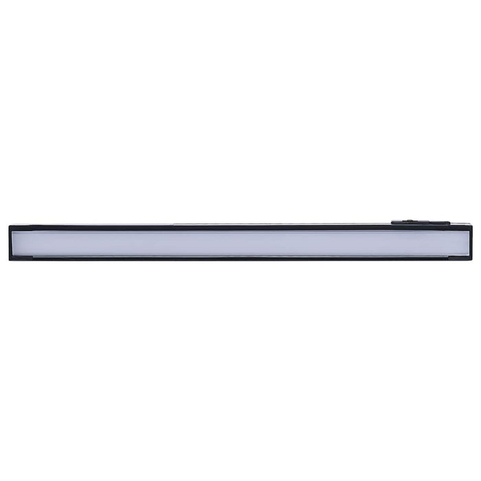 Under Cabinet Nuvo 63-452 4 Watt 10-Inch LED Under Cabinet - 30K/40K/50K CCT Selectable - Black Finish 120 Volt Nuvo