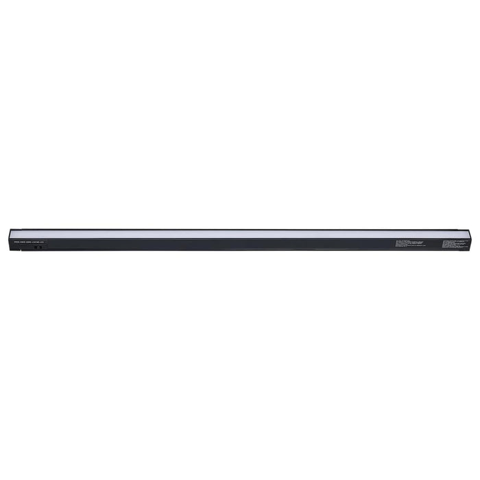 Under Cabinet Nuvo 63-453 8 Watt 21-Inch LED Under Cabinet - 30K/40K/50K CCT Selectable - Black Finish - 120 Volt Nuvo