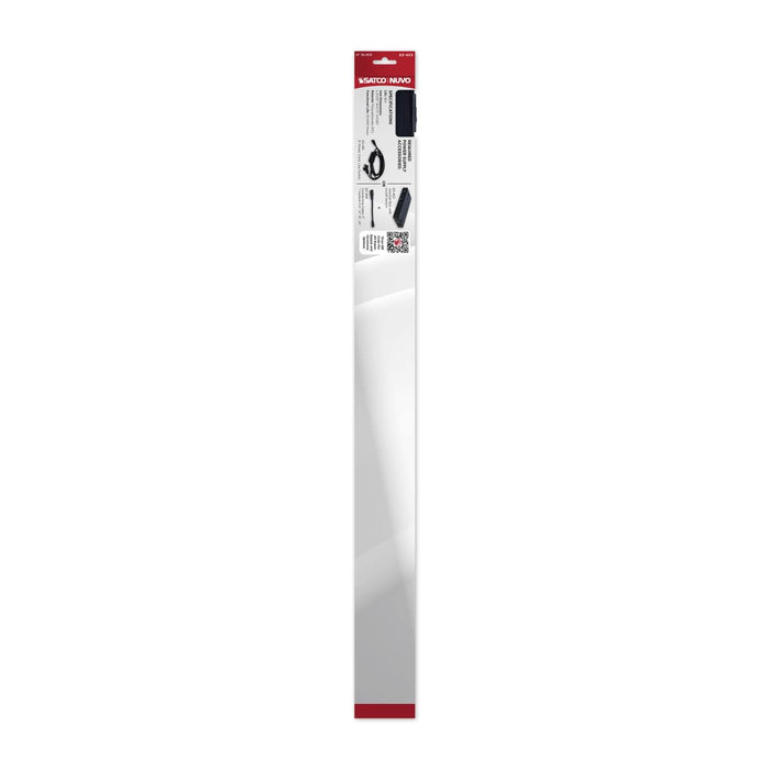 Under Cabinet Nuvo 63-453 8 Watt 21-Inch LED Under Cabinet - 30K/40K/50K CCT Selectable - Black Finish - 120 Volt Nuvo