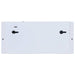Under Cabinet Nuvo 63-500 5 Watt - 8 Inch LED White Under Cabinet Light - 3K/4K/5K CCT Selectable - 50000 Hours - White Finish Nuvo