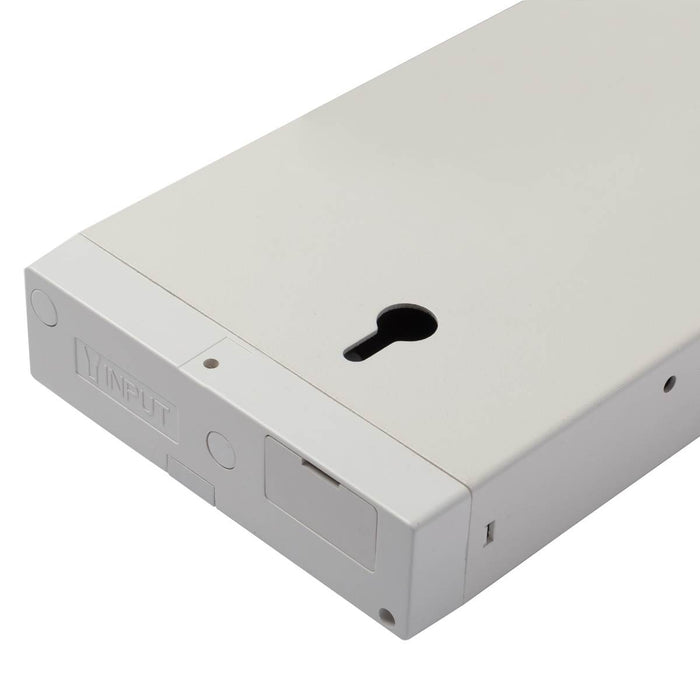 Under Cabinet Nuvo 63-500 5 Watt - 8 Inch LED White Under Cabinet Light - 3K/4K/5K CCT Selectable - 50000 Hours - White Finish Nuvo