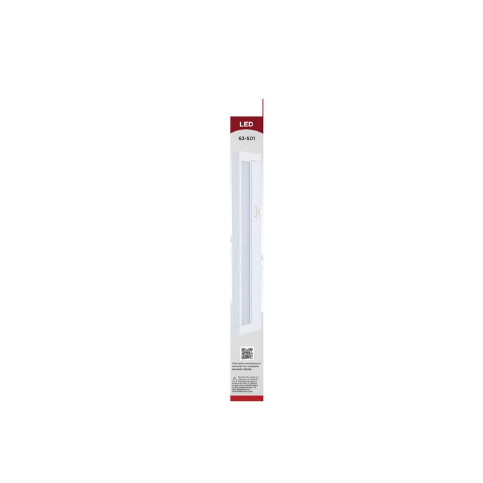 Under Cabinet Nuvo 63-501 6.5 Watt - 11 Inch LED White Under Cabinet Light - 3K/4K/5K CCT Selectable - 50000 Hours - White Finish Nuvo