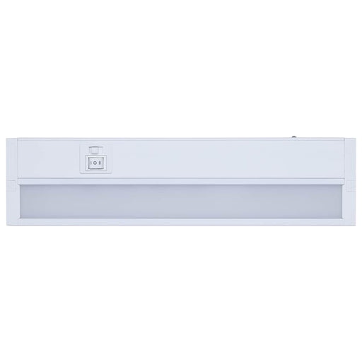Under Cabinet Nuvo 63-502 9 Watt - 14 Inch LED White Under Cabinet Light - 3K/4K/5K CCT Selectable - 50000 Hours - White Finish Nuvo
