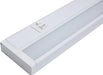 Under Cabinet Nuvo 63-502 9 Watt - 14 Inch LED White Under Cabinet Light - 3K/4K/5K CCT Selectable - 50000 Hours - White Finish Nuvo