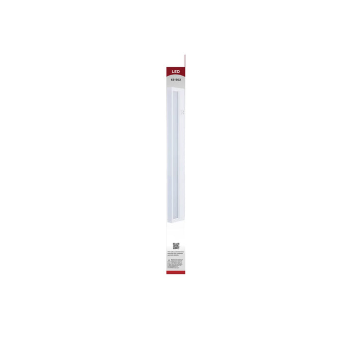 Under Cabinet Nuvo 63-502 9 Watt - 14 Inch LED White Under Cabinet Light - 3K/4K/5K CCT Selectable - 50000 Hours - White Finish Nuvo