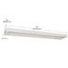 Under Cabinet Nuvo 63-503 13 Watt - 22 Inch LED White Under Cabinet Light - 3K/4K/5K CCT Selectable - 50000 Hours - White Finish Nuvo