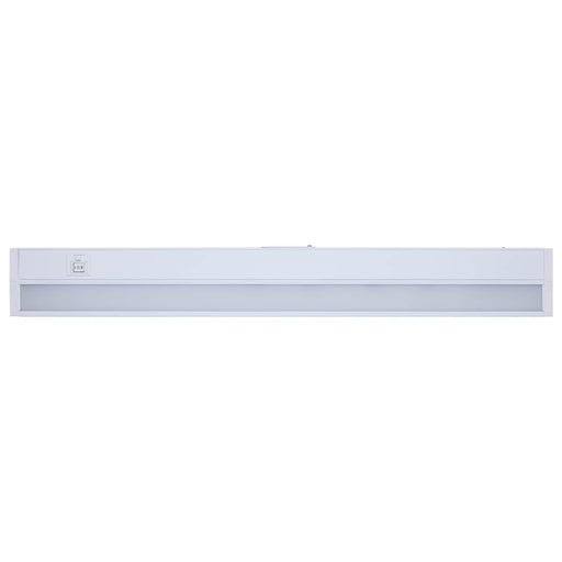 Under Cabinet Nuvo 63-504 17 Watt - 28 Inch LED White Under Cabinet Light - 3K/4K/5K CCT Selectable - 50000 Hours - White Finish Nuvo