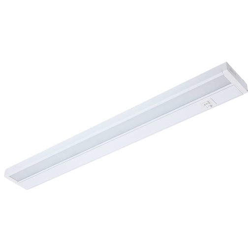 Under Cabinet Nuvo 63-504 17 Watt - 28 Inch LED White Under Cabinet Light - 3K/4K/5K CCT Selectable - 50000 Hours - White Finish Nuvo