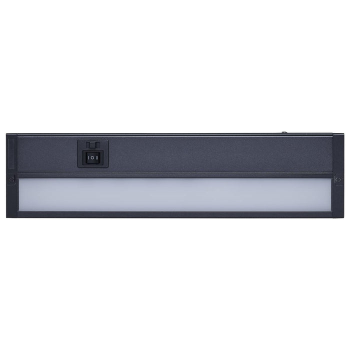 Under Cabinet Nuvo 63-522 9 Watt 14-Inch LED Under Cabinet - 30K/40K/50K 3K/4K/5K CCT Selectable - Dark Bronze - 120 Volt Nuvo
