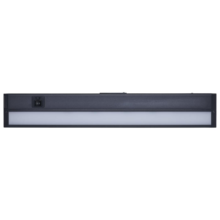 Under Cabinet Nuvo 63-523 13 Watt 22-Inch LED Under Cabinet - 30K/40K/50K 3K/4K/5K CCT Selectable - Dark Bronze - 120 Volt Nuvo