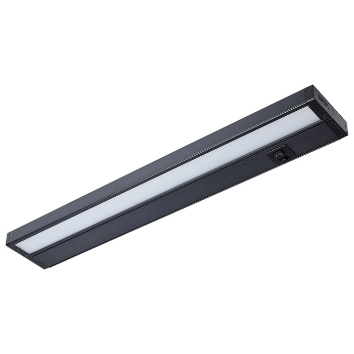 Under Cabinet Nuvo 63-523 13 Watt 22-Inch LED Under Cabinet - 30K/40K/50K 3K/4K/5K CCT Selectable - Dark Bronze - 120 Volt Nuvo