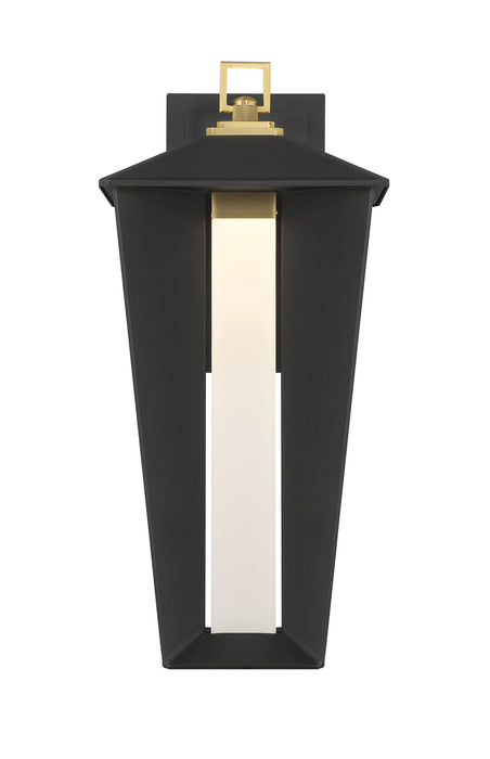 Eurofase 50048-014 Andson 19" Brass-Sand Black Mix LED Outdoor Wall Light