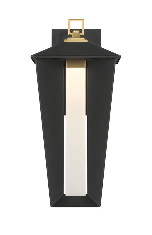 Eurofase 50048-014 Andson 19" Brass-Sand Black Mix LED Outdoor Wall Light