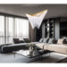Eurofase 47188-013 Vivien 60" Matte Gold LED Chandelier