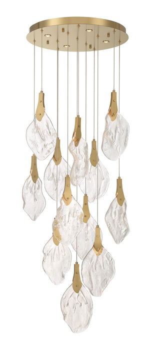 Eurofase 50102-020 Jateo 24" Gold LED Chandelier