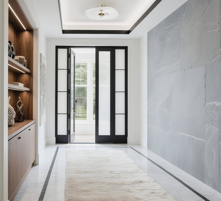 Convertible Pendant Thesis 207395A Novella 18 inch Polished Gold LED Convertible Pendant with White Glazed Ceramic Shade THESIS