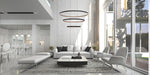 Eurofase 43900-015 Verdura 60" Matte Black LED Chandelier