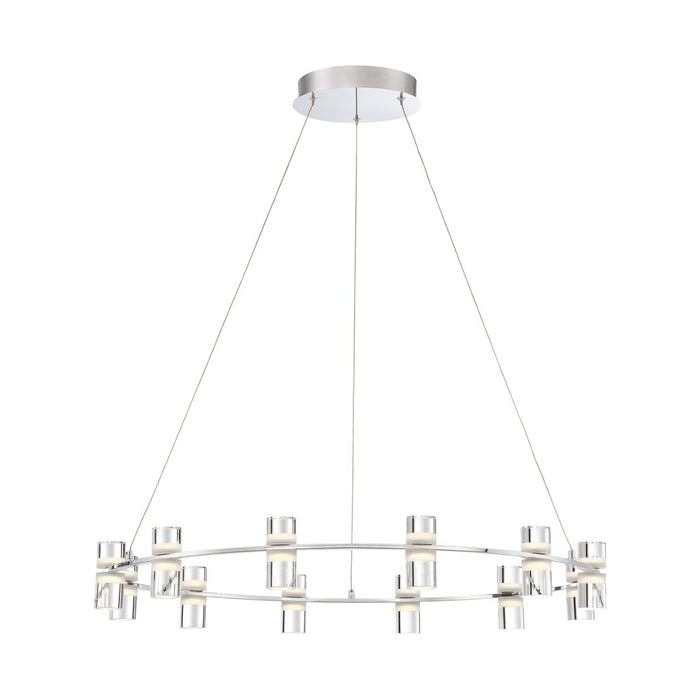 Eurofase 33725-017 Netto 33" Chrome LED Chandelier