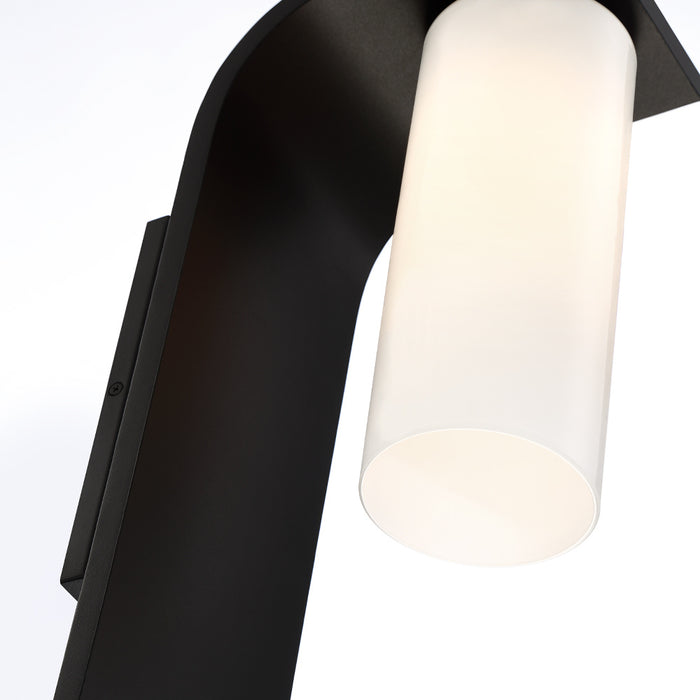 Eurofase 41971-017 Colonne 15" Powder Coat Black Outdoor Wall Light