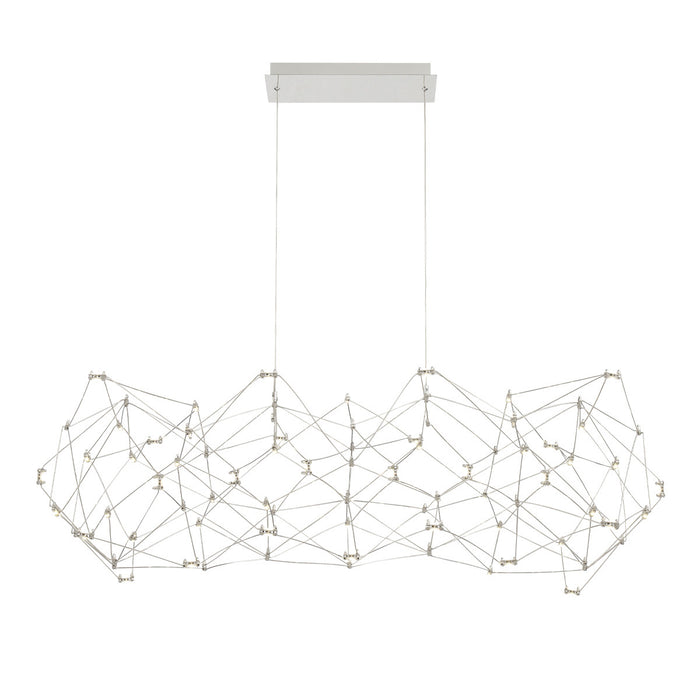Eurofase 38037-016 Leonardelli 49" Chrome LED Chandelier