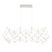 Eurofase 38037-016 Leonardelli 49" Chrome LED Chandelier