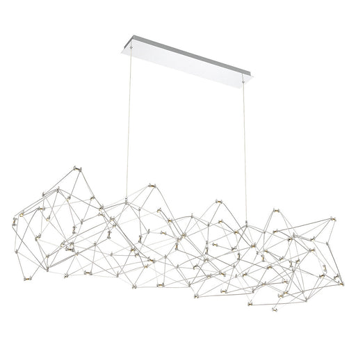 Eurofase 38036-019 Leonardelli 65" Chrome LED Chandelier
