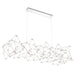 Eurofase 38036-019 Leonardelli 65" Chrome LED Chandelier