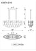 Eurofase 43874-019 Cocolina 48" Brushed Brass Chandelier