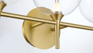 Eurofase 48919-012 Iissa 5-Light Gold LED Vanity Light