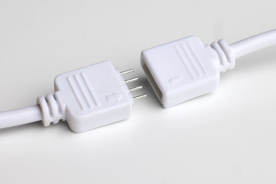 Tape Light Nuvo 64-100 Dimension Color - Tape Light strip - 16 ft. - RGB - Plug connection - White Finish Nuvo