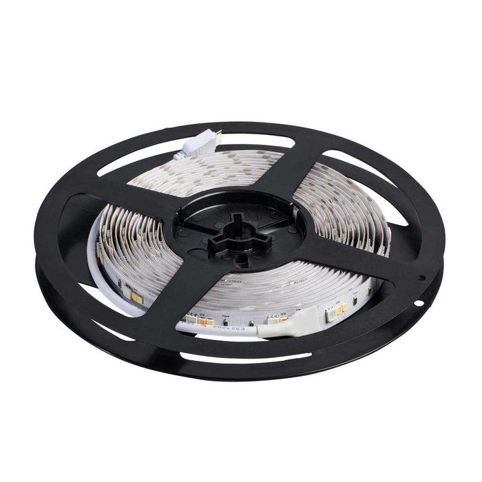 Tape Light Nuvo 64-110 Dimension Performer - Tape Light strip - 16 ft. - RGB plus Tunable White - Plug connection - IR Remote Included - White Finish Nuvo