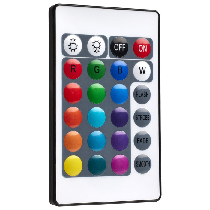 Tape Light Nuvo 64-110 Dimension Performer - Tape Light strip - 16 ft. - RGB plus Tunable White - Plug connection - IR Remote Included - White Finish Nuvo
