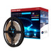 Tape Light Nuvo 64-110 Dimension Performer - Tape Light strip - 16 ft. - RGB plus Tunable White - Plug connection - IR Remote Included - White Finish Nuvo