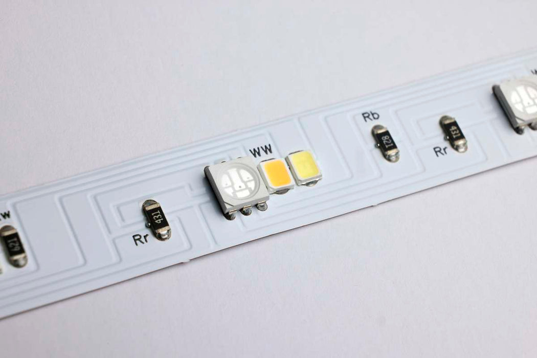 Tape Light Nuvo 64-111 Dimension Performer - Tape Light strip - 16 ft. - RGB plus Tunable White - J-Box connection - IR Remote Included - White Finish Nuvo