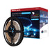 Tape Light Nuvo 64-111 Dimension Performer - Tape Light strip - 16 ft. - RGB plus Tunable White - J-Box connection - IR Remote Included - White Finish Nuvo