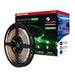 Tape Light Nuvo 64-121 Dimension Plus - Tape Light strip - 16 ft. - RGB plus Tunable White - J-Box connection - Starfish IOT Capable - IR Remote Included - White Finish Nuvo