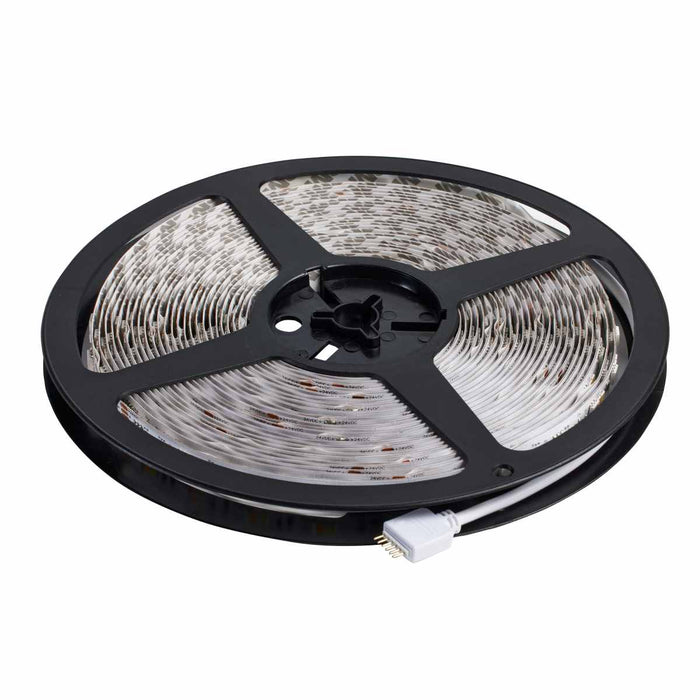 Tape Light Nuvo 64-130 Dimension Pro - Tape Light strip - 16 ft. - Hi-Output - RGB plus Tunable White - Plug connection - Starfish IOT Capable - IR Remote Included - White Finish Nuvo