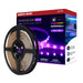 Tape Light Nuvo 64-131 Dimension Pro - Tape Light strip - 32 ft. - Hi-Output - RGB plus Tunable White - Plug connection - Starfish IOT Capable - IR Remote Included - White Finish Nuvo