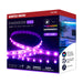 Tape Light Nuvo 64-132 Dimension Pro - Tape Light strip - 64 ft. - Hi-Output - RGB plus Tunable White - Plug connection - Starfish IOT Capable - IR Remote Included - White Finish Nuvo