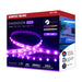Tape Light Nuvo 64-133 Dimension Pro - Tape Light strip - 16 ft. - Hi-Output - RGB plus Tunable White - J-Box connection - Starfish IOT Capable - IR Remote Included - White Finish Nuvo