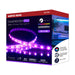 Tape Light Nuvo 64-134 Dimension Pro - Tape Light strip - 32 ft. - Hi-Output - RGB plus Tunable White - J-Box connection - Starfish IOT Capable - IR Remote Included - White Finish Nuvo