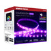 Tape Light Nuvo 64-134 Dimension Pro - Tape Light strip - 32 ft. - Hi-Output - RGB plus Tunable White - J-Box connection - Starfish IOT Capable - IR Remote Included - White Finish Nuvo